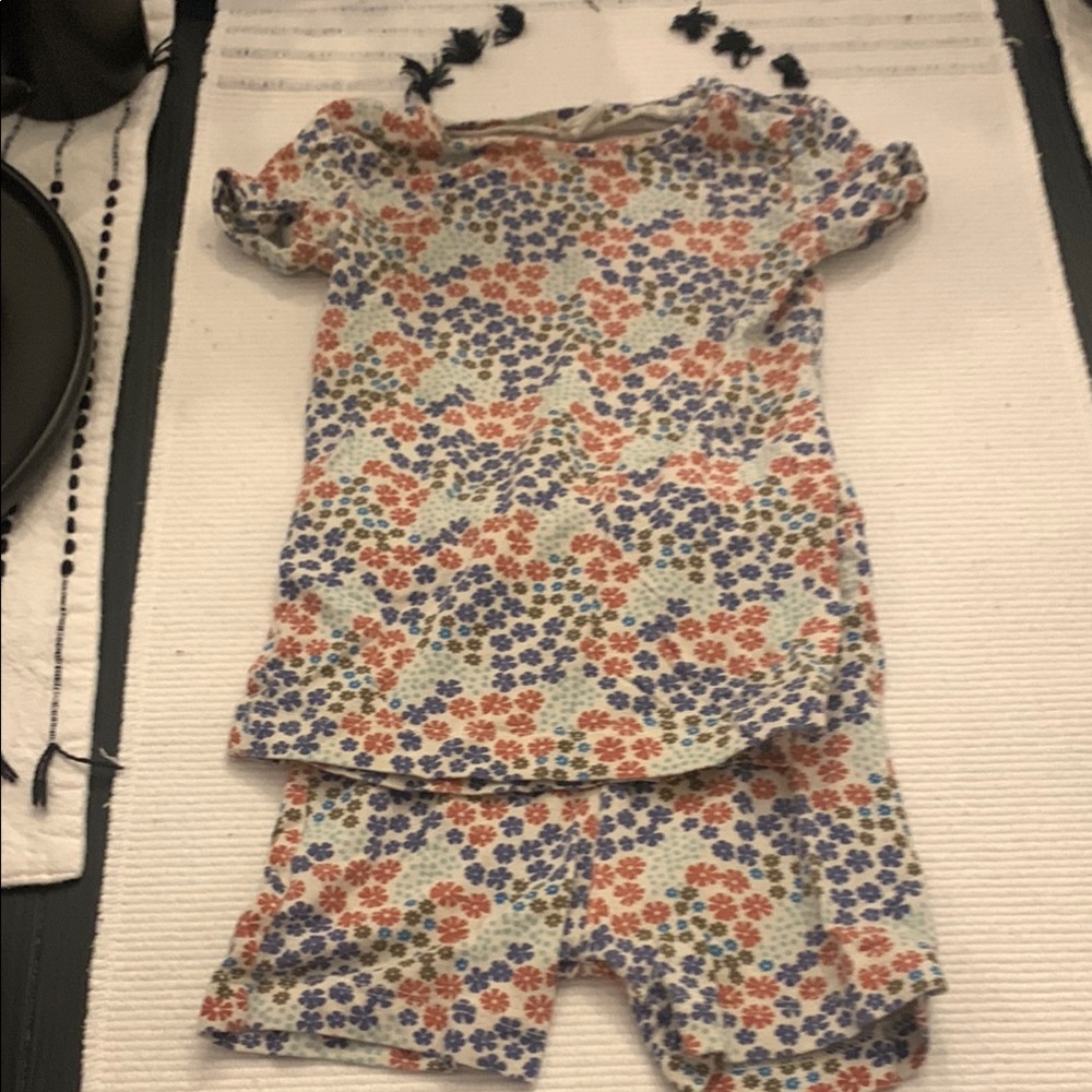 Floral Kids Pajamas Set